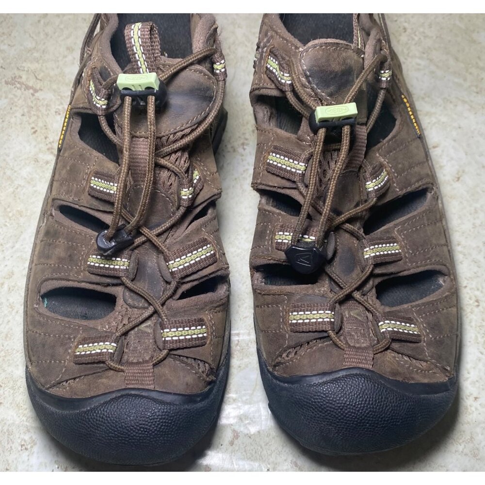 Keen Waterproof Hiking Sandals Brown Suede Durable Camping Outdoor‎ Gorpcore